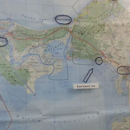 펜션 In Karnocicie By Szczecin Lagoon *